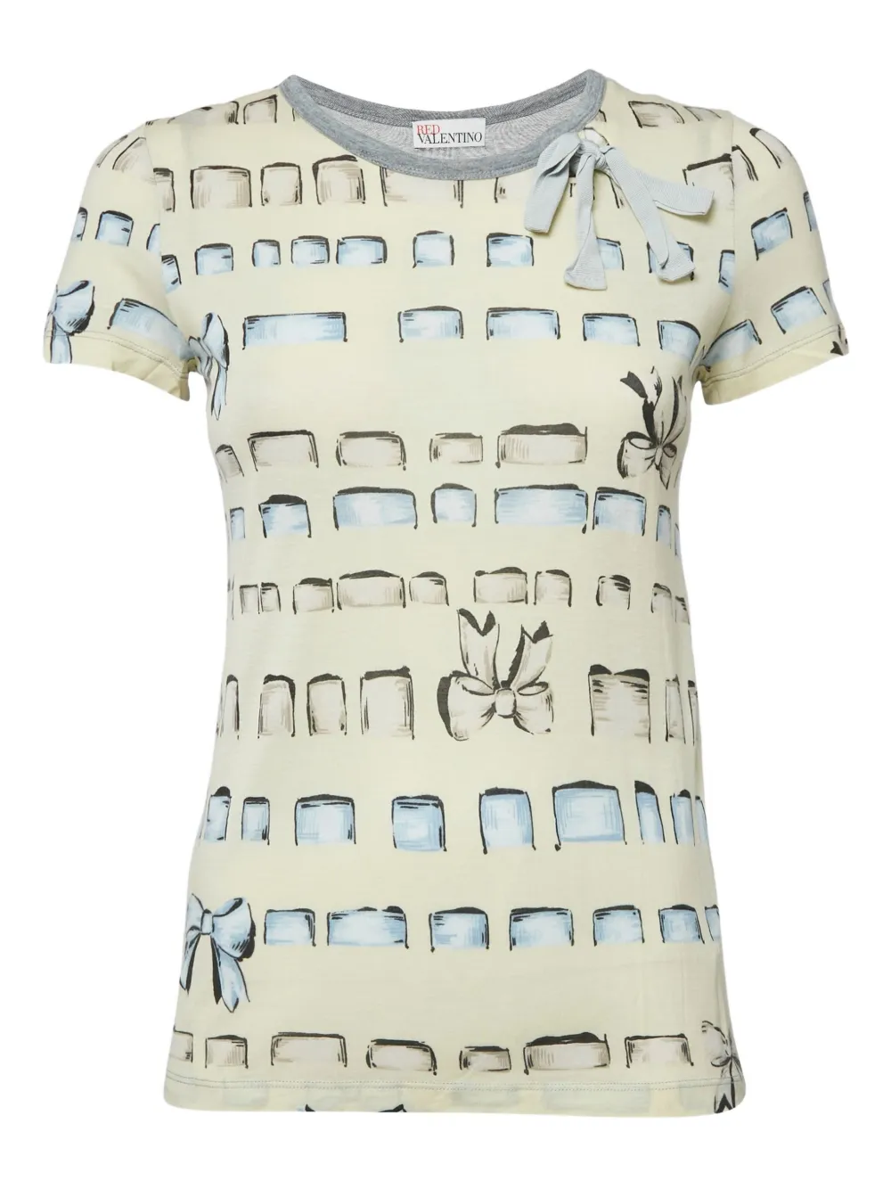 Red Valentino Vintage panelled T-shirt | Yellow | Image 1
