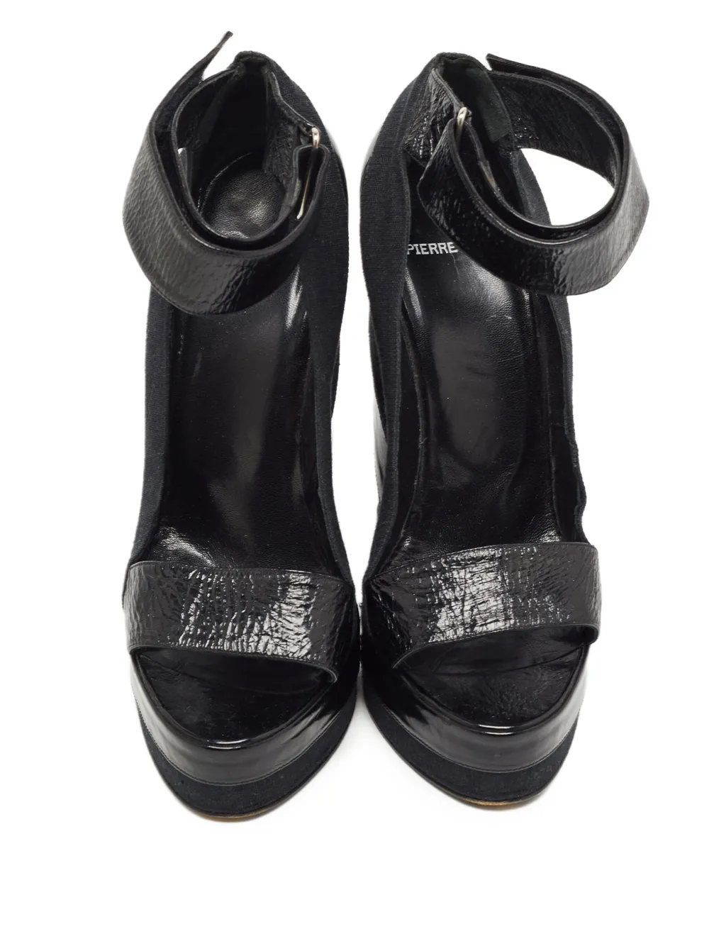 Pierre Hardy escarpins en cuir à semelle compensée 150 mm | Image 2