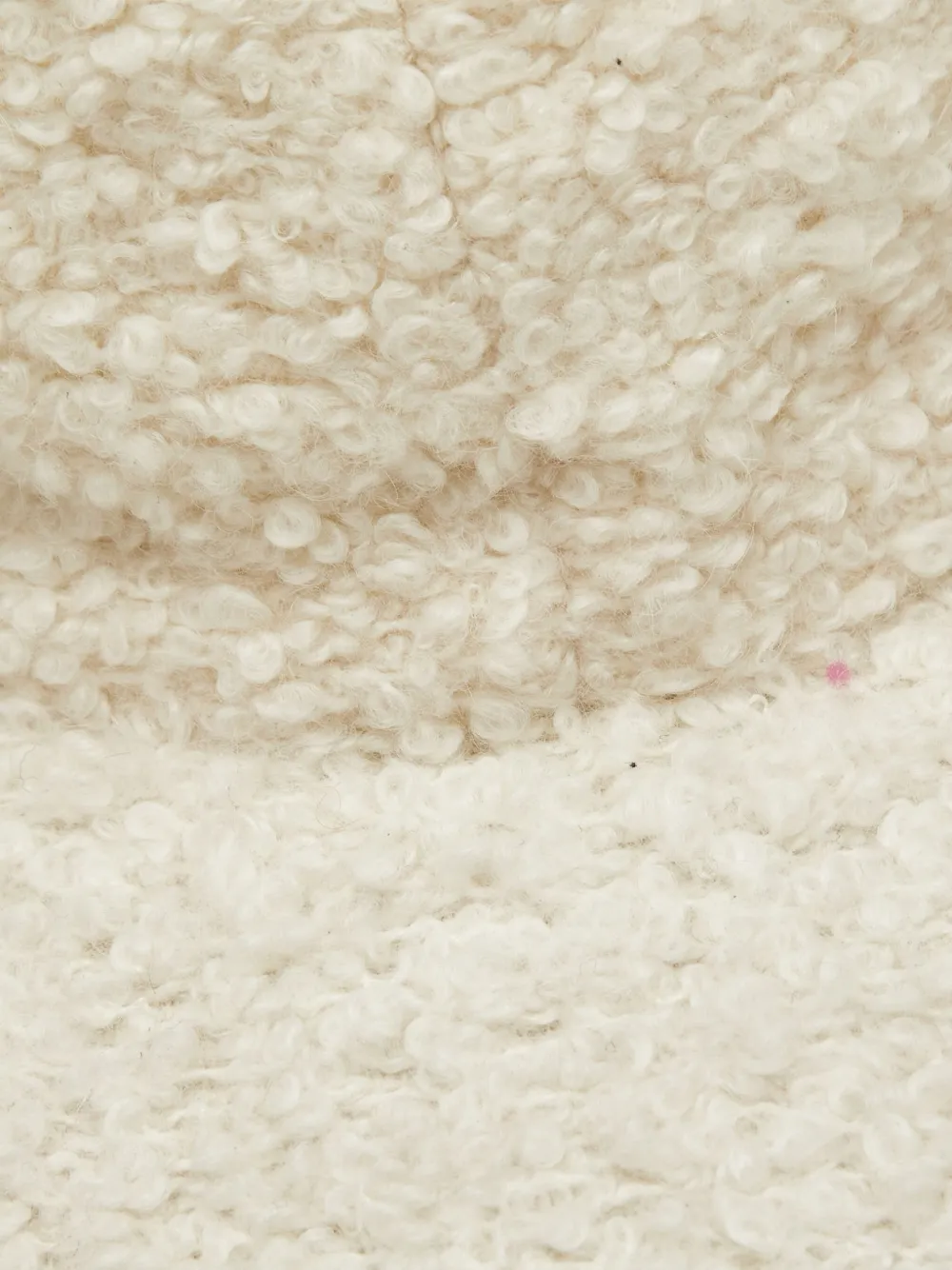 Pre-owned Gabriela Hearst 2024 Wool Bouclé Baseball Cap In Neutral