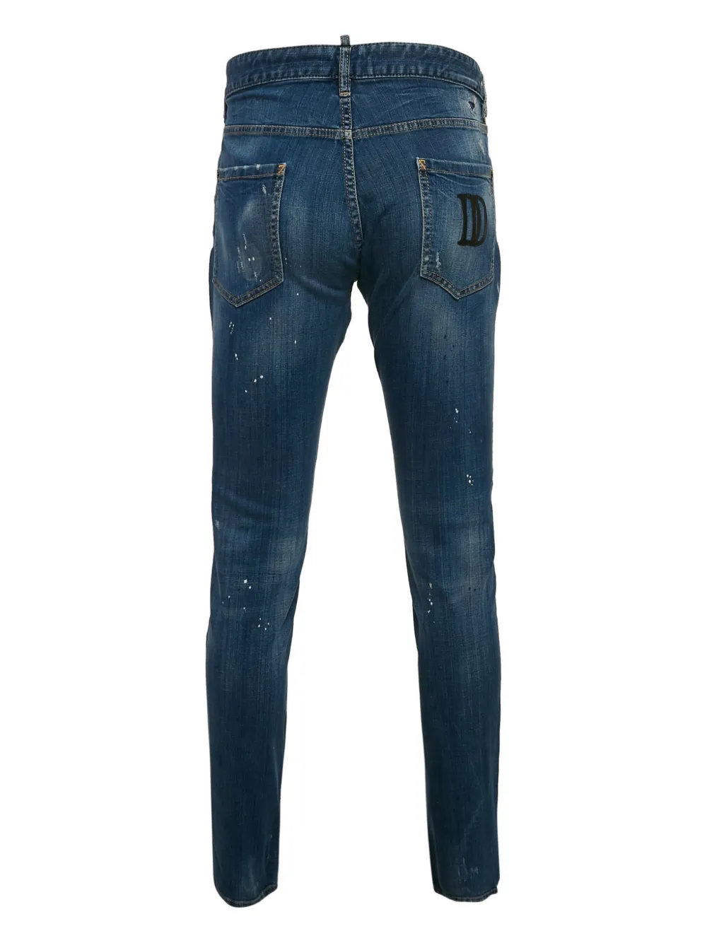 DSQUARED2 distressed paint-splatter jeans | Image 2