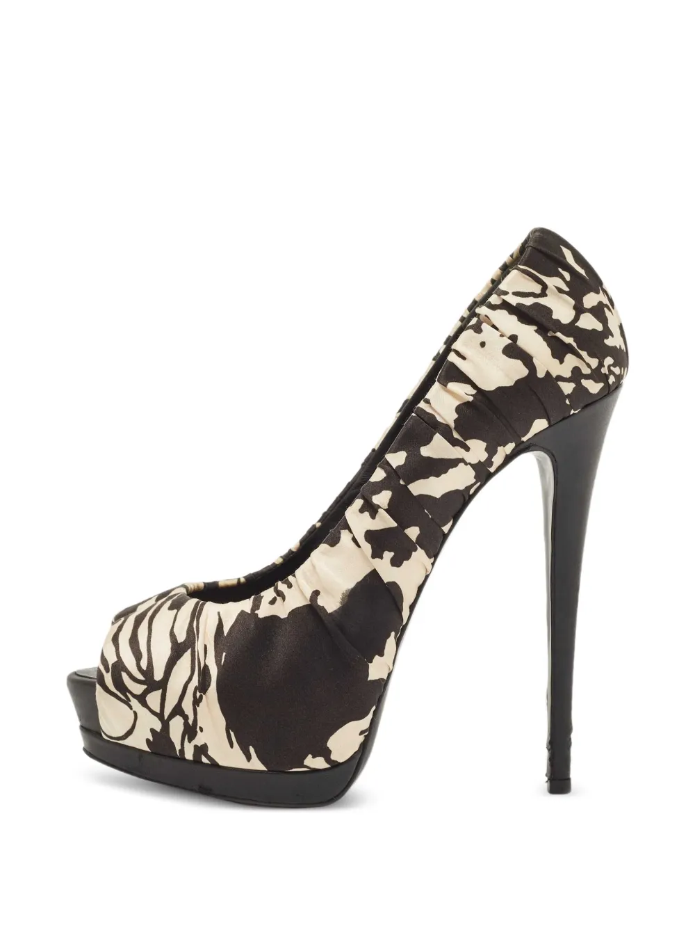 Giuseppe Zanotti Vintage Pumps a punta aperta 155mm - Nero