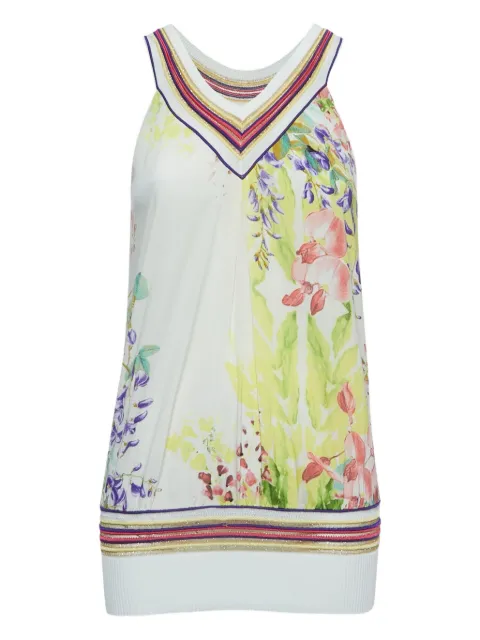 Cavalli Class pre-owned floral-print top