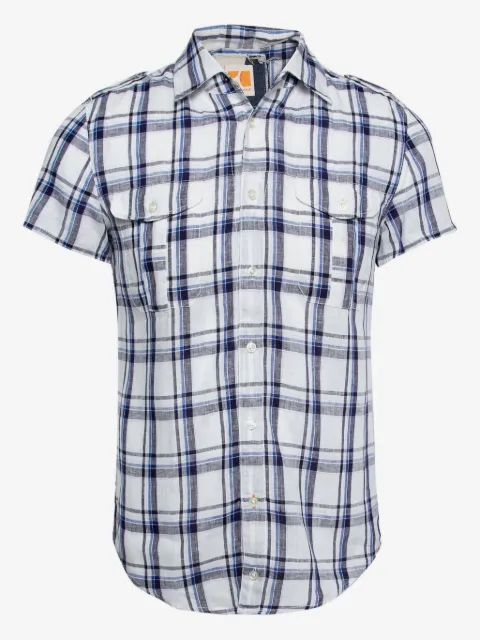 BOSS 2024 plaid pocket shirt