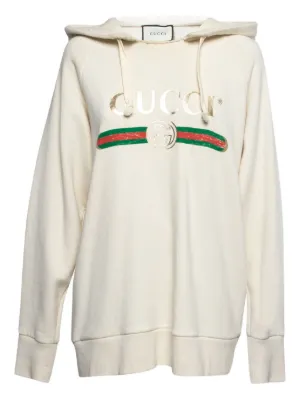 Gucci Pre-Owned Blind For Love Hoodie | Neutrals | FARFETCH