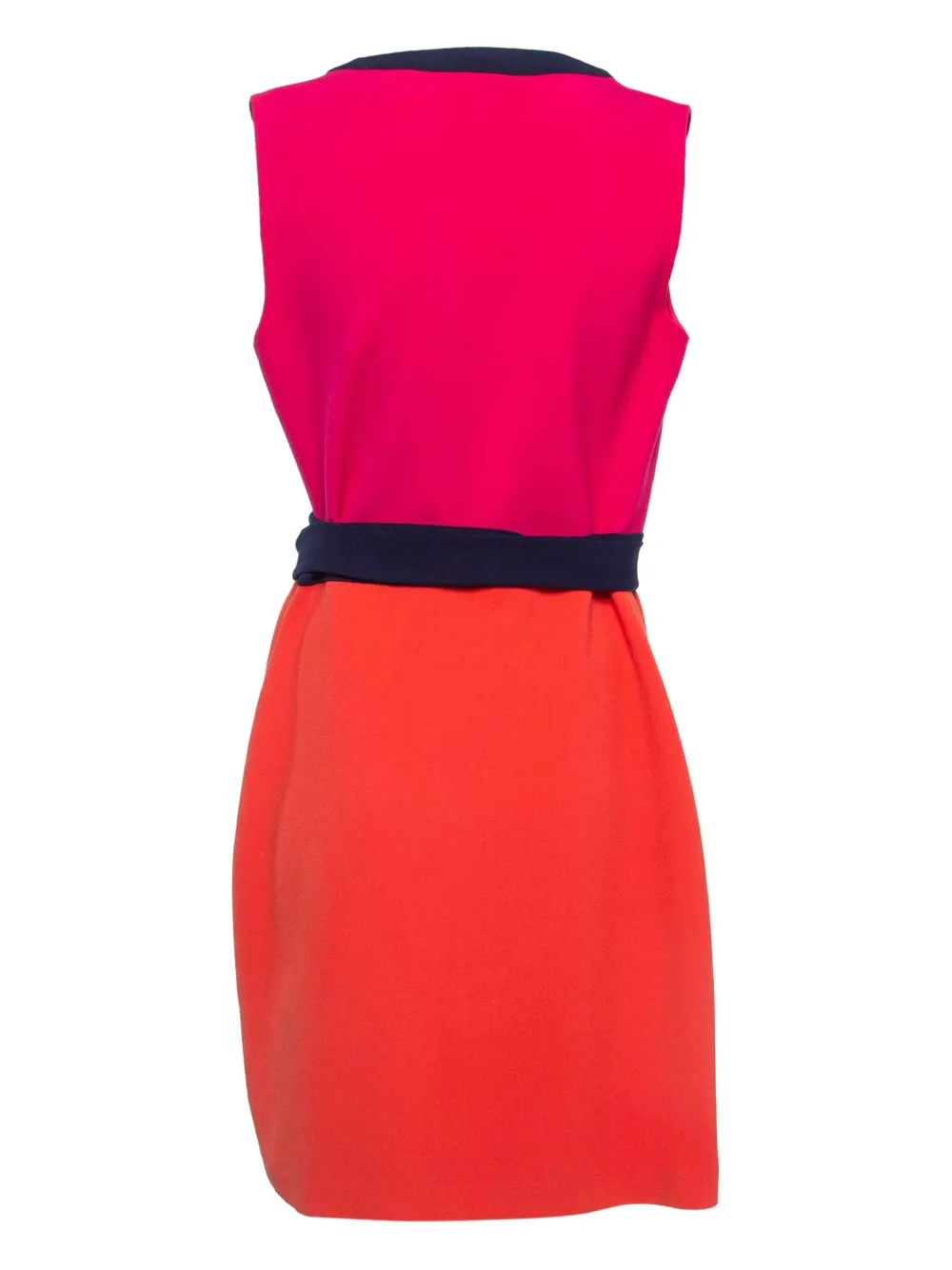 Diane Von Furstenberg Vintage Pre-owned midi-jurk met V-hals - Roze