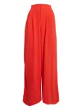 alice + olivia high-rise wide-leg trousers - Red