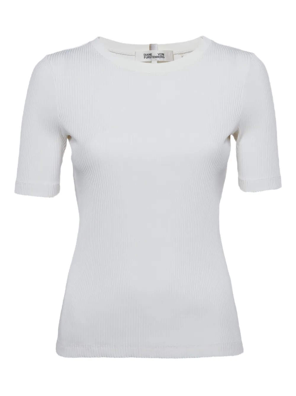 Diane Von Furstenberg Vintage ribbed-knit top | White | Image 1