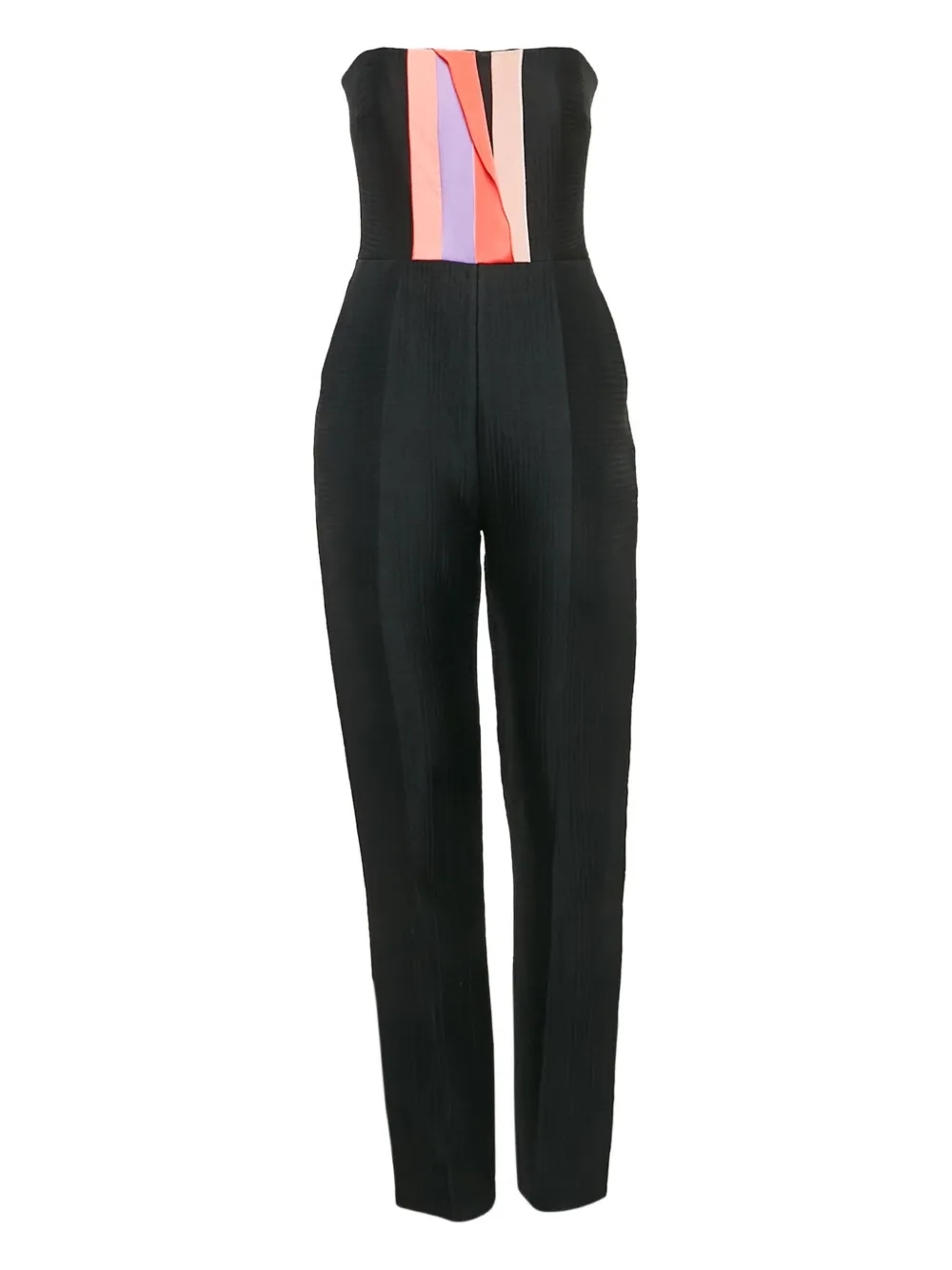 Roksanda pleated strapless jumpsuit | Black | Image 1