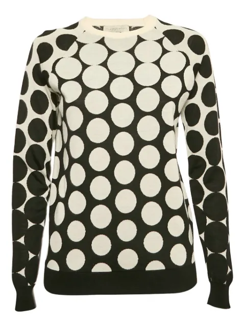 Stella McCartney Pre-Owned polka-dot pattern wool sweater