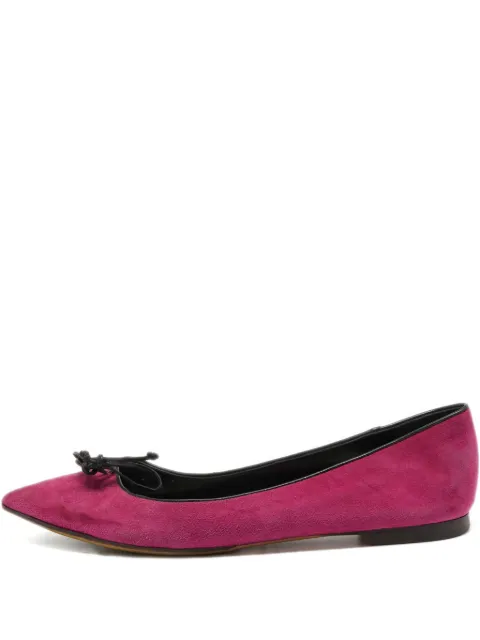 Tom Ford Vintage ballerines en daim à nœud (2024)