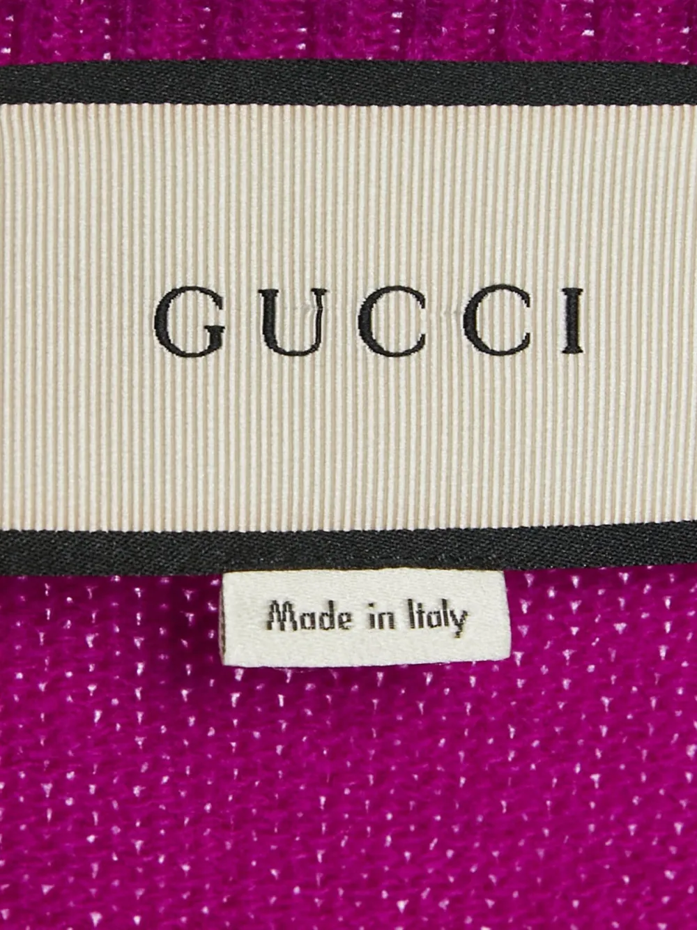 Gucci Pre-Owned butterfly-embroidered sweater | Image 2