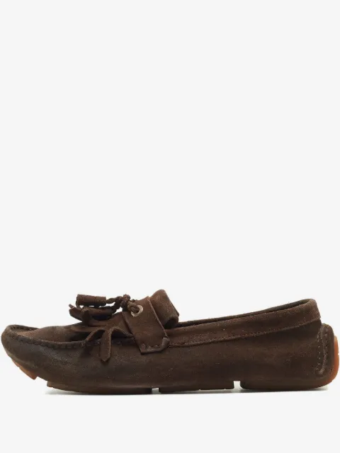 Jimmy Choo Pre-Owned suede tassel loafers