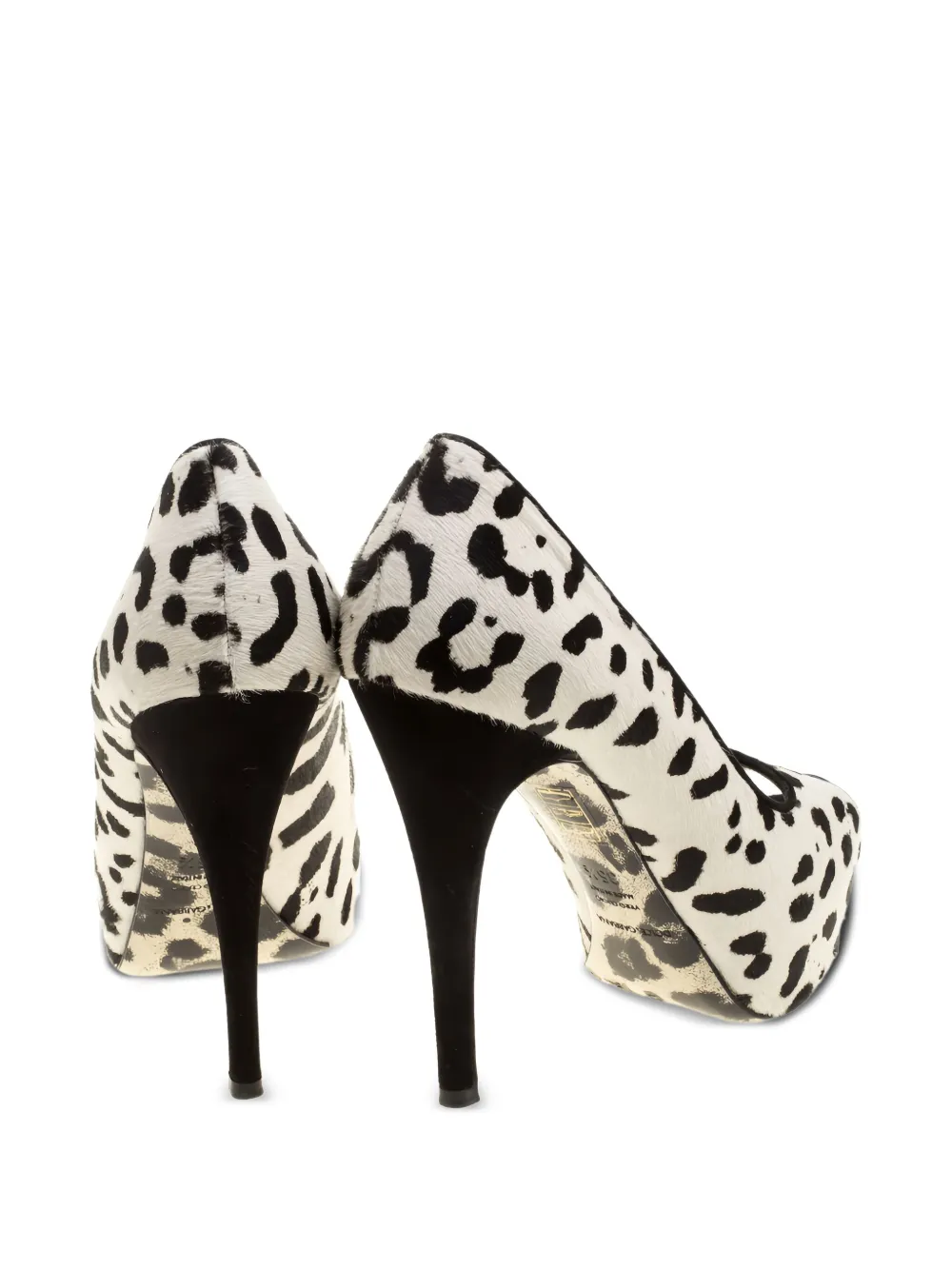 DOLCE & GABBANA Pre-owned 2023 Platform Peep-toe Pumps In White