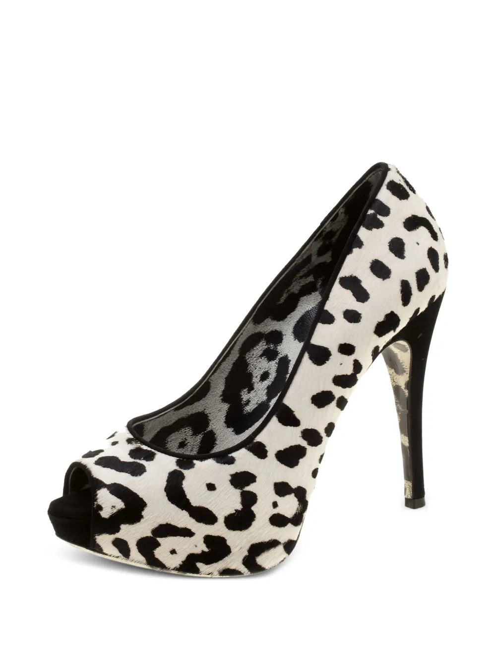 DOLCE & GABBANA Pre-owned 2023 Platform Peep-toe Pumps In White