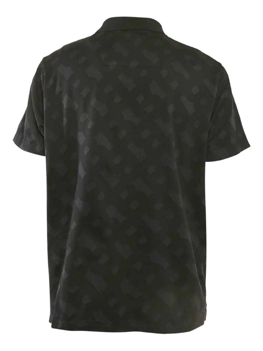 BOSS geometric-pattern polo shirt | Image 2