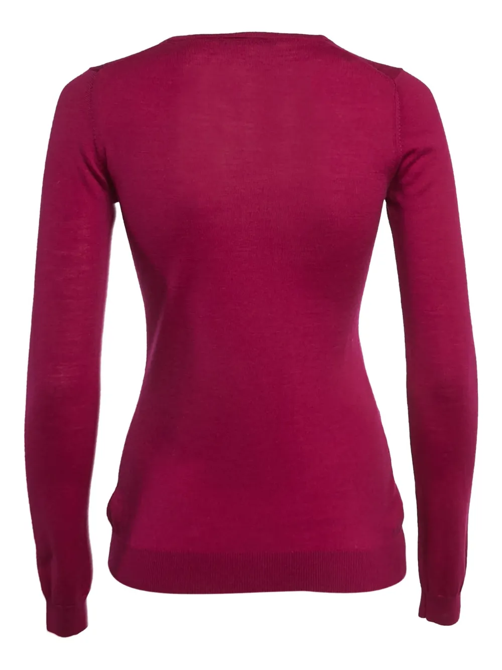 Carolina Herrera Vintage long-sleeve V-neck sweater | Image 2