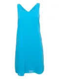 alice + olivia sleeveless silk dress - Blue