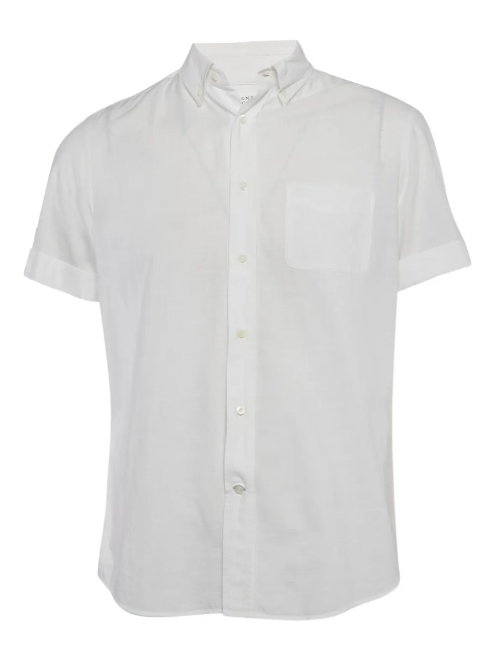 Brunello Cucinelli Vintage short-sleeve cotton shirt | White | Image 1