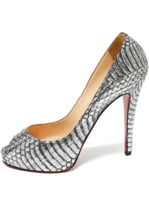 Christian Louboutin Pre-Owned escarpins New Very Prive 120 mm