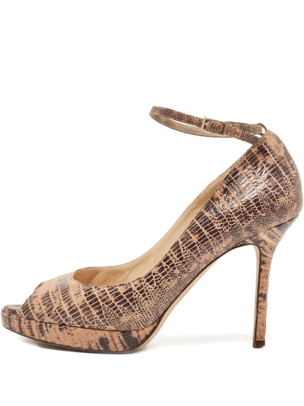 Jimmy Choo Pre-Owned 867330 Beige - Toni neutri