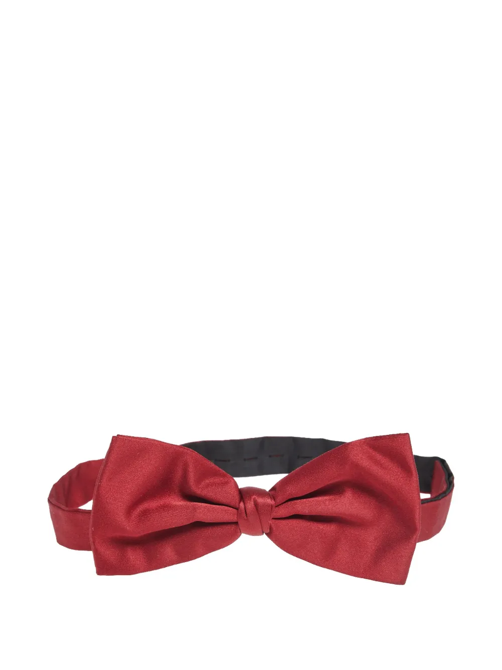 Ermenegildo Zegna Vintage silk bow tie | Red | Image 1
