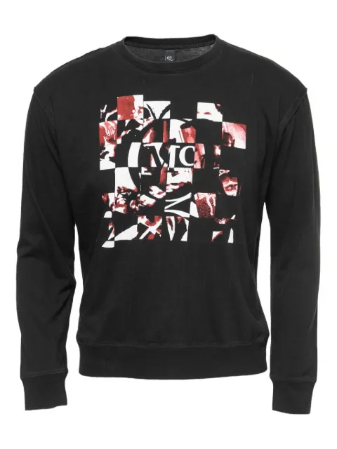 Alexander McQueen Pre-Owned 2024 Checkerboard-print sweatshirt