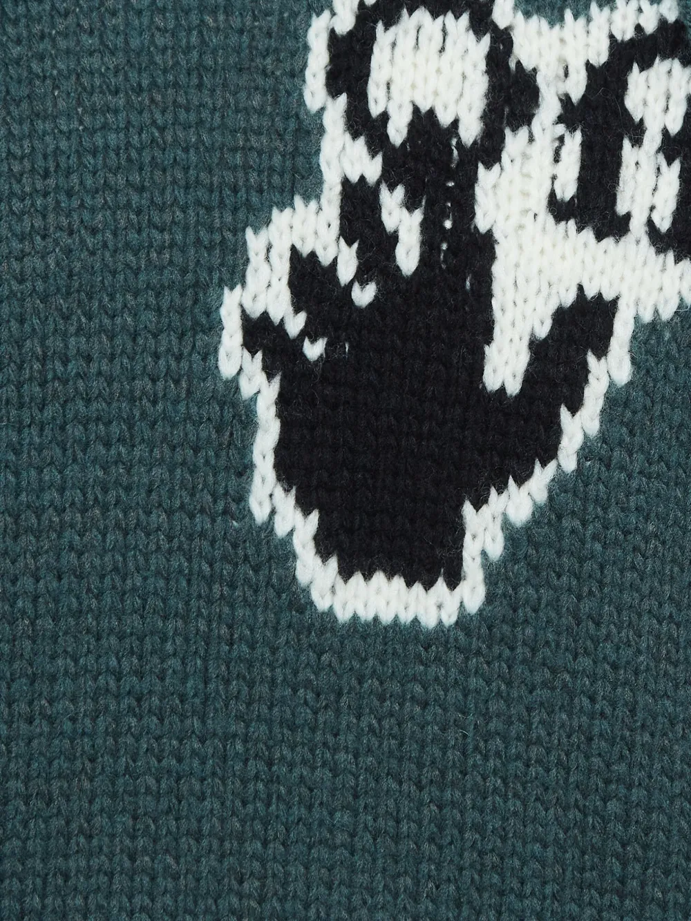 Off-White Pre-Owned logo-intarsia hoodie | Image 2
