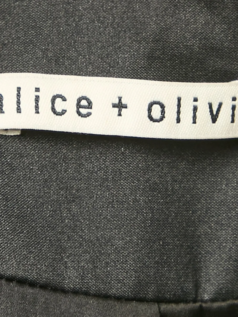 Pre-owned Alice And Olivia Embroidered-flowers Jacket In Black