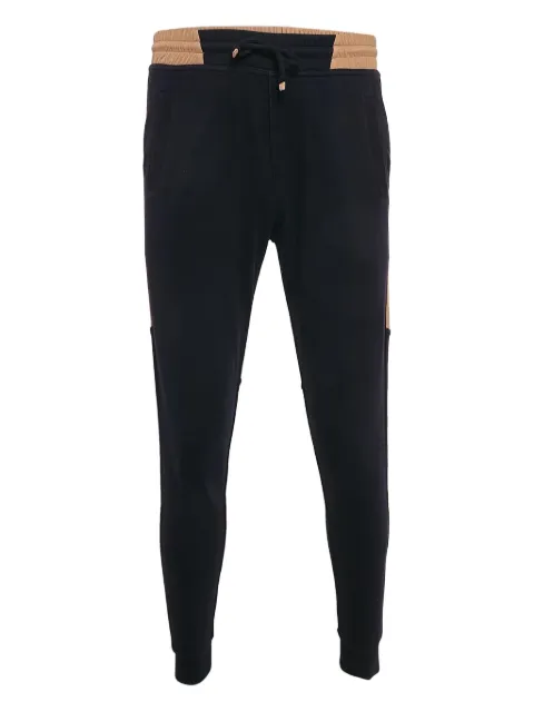 Brunello Cucinelli knit-trim trousers