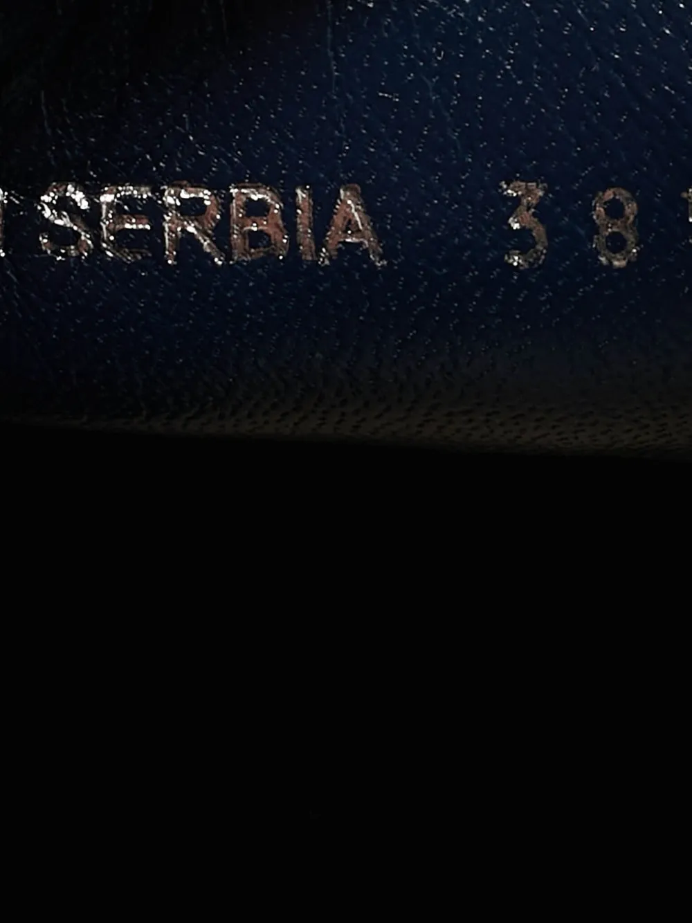 MIU MIU Pre-owned Denim Studded Derby Shoes In Blue