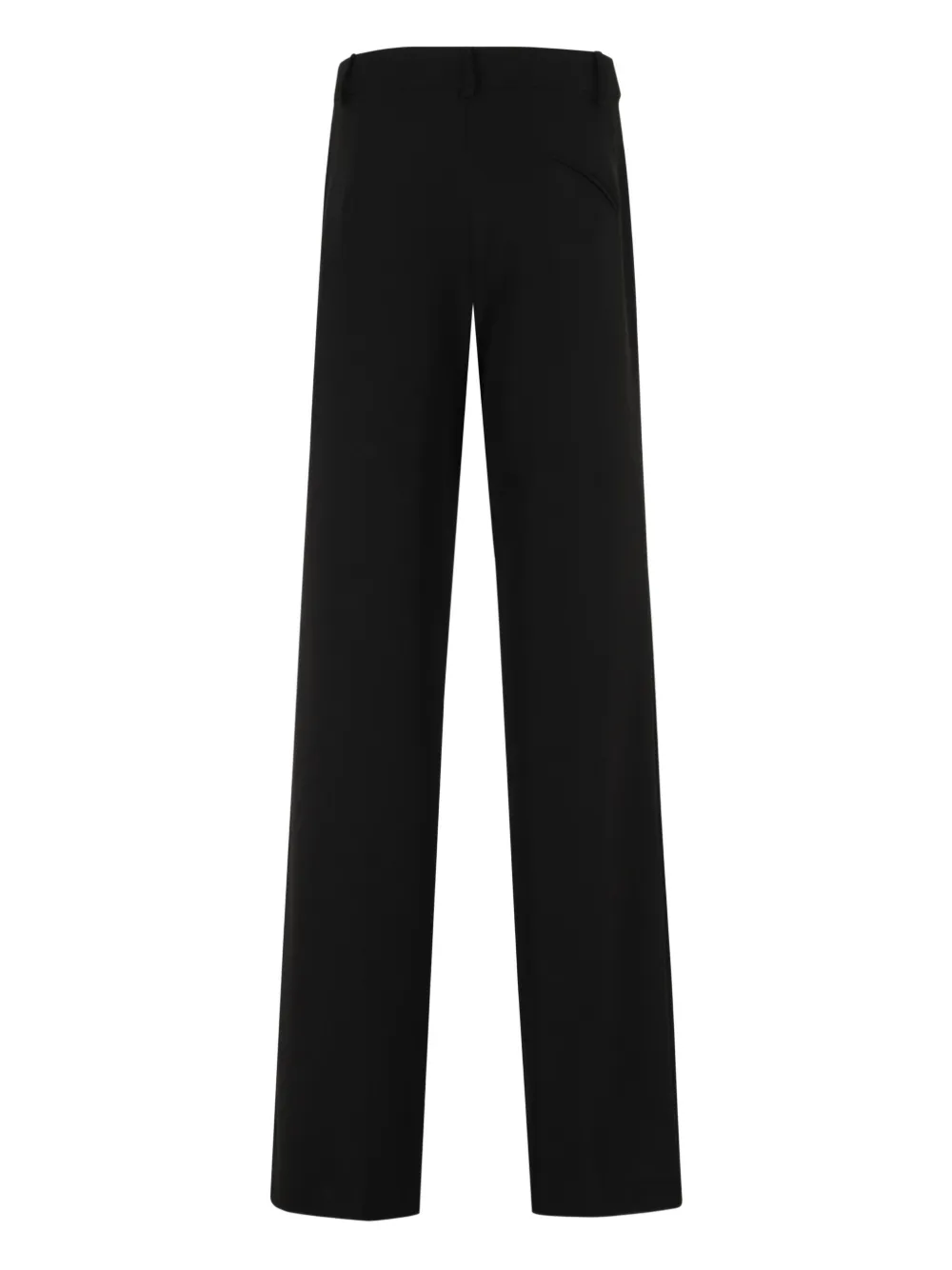 Federica Tosi pocket straight trousers - Zwart