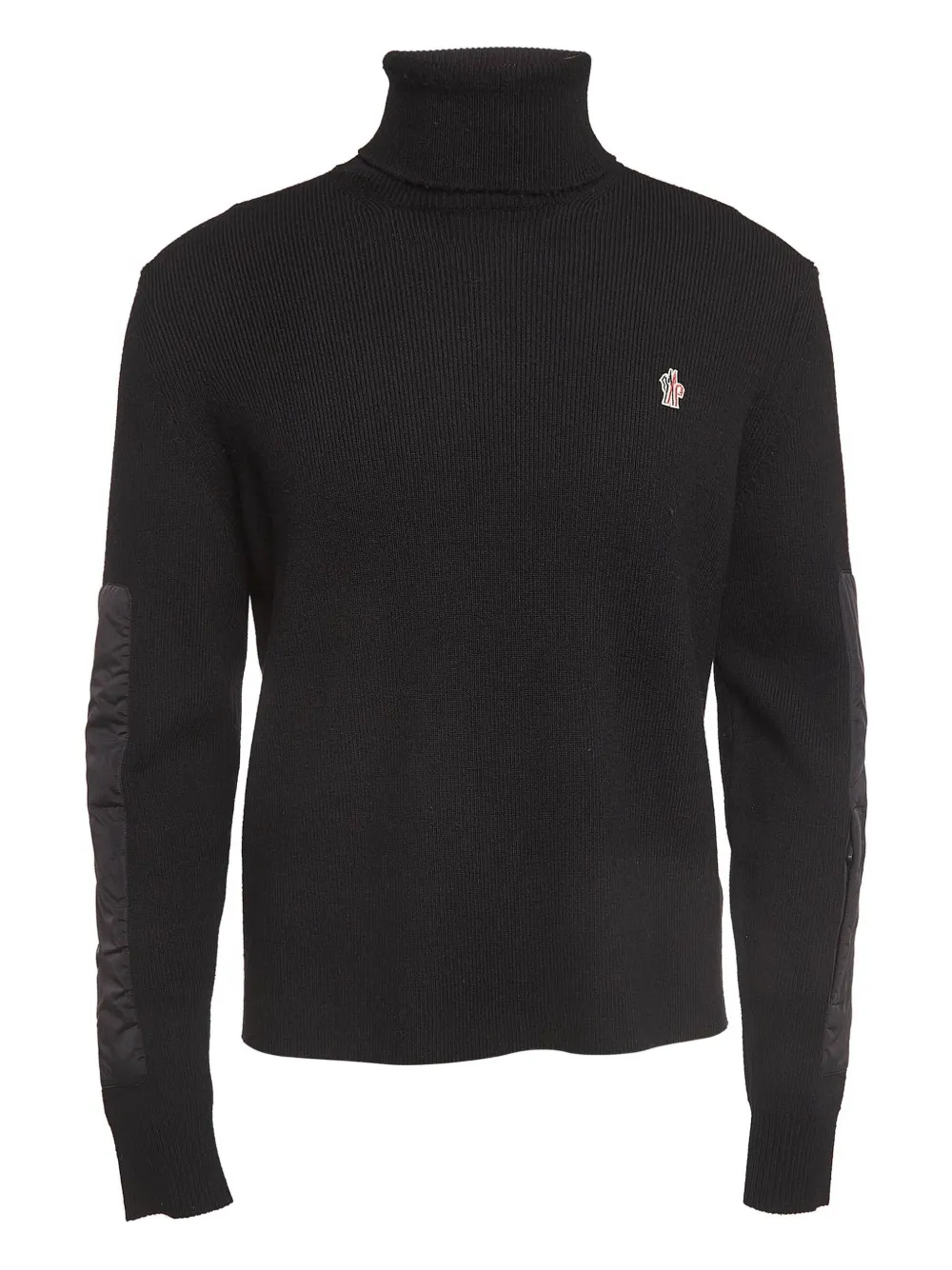 Moncler Vintage ribbed turtleneck sweater | Black | Image 1