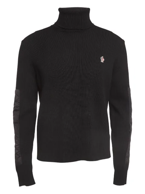 Moncler Vintage ribbed turtleneck sweater