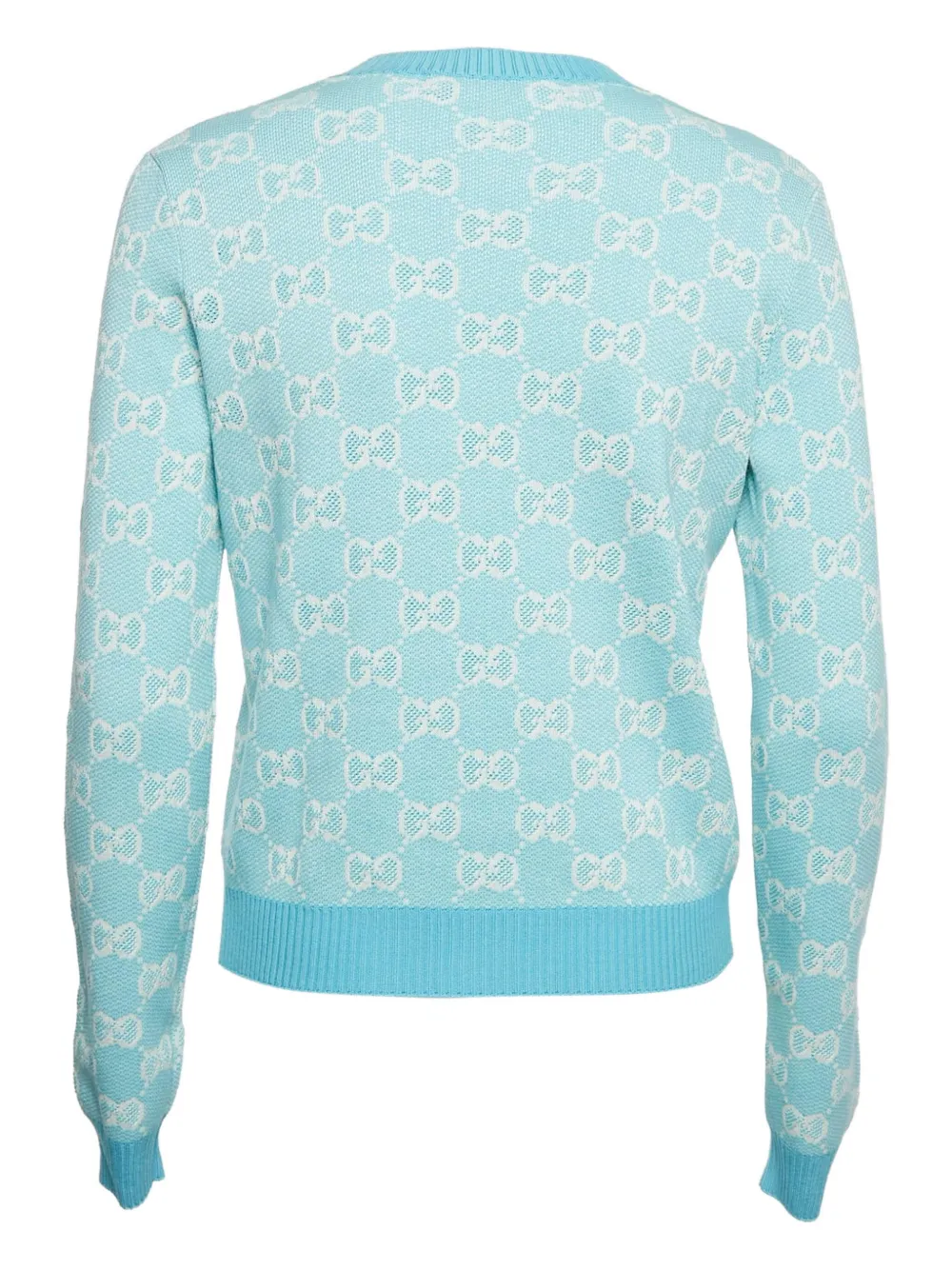 Gucci Pre-Owned monogram jacquard cardigan | Image 2