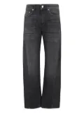 Department 5 faded patchwork jeans - Black