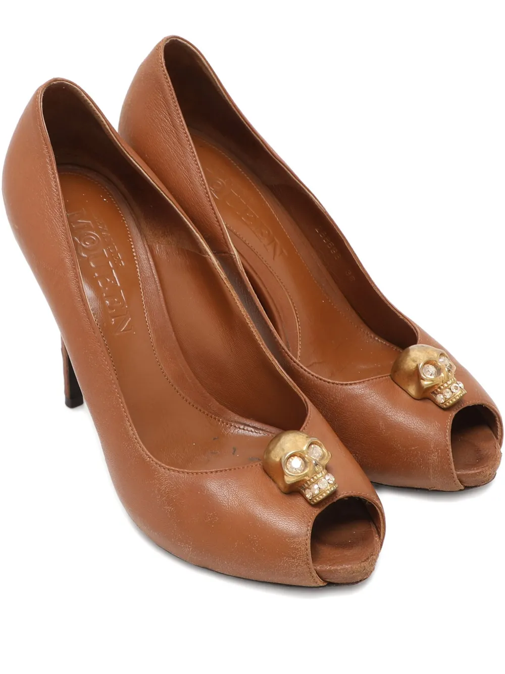 Alexander McQueen Pre-Owned 1089897 Brown - Marrone