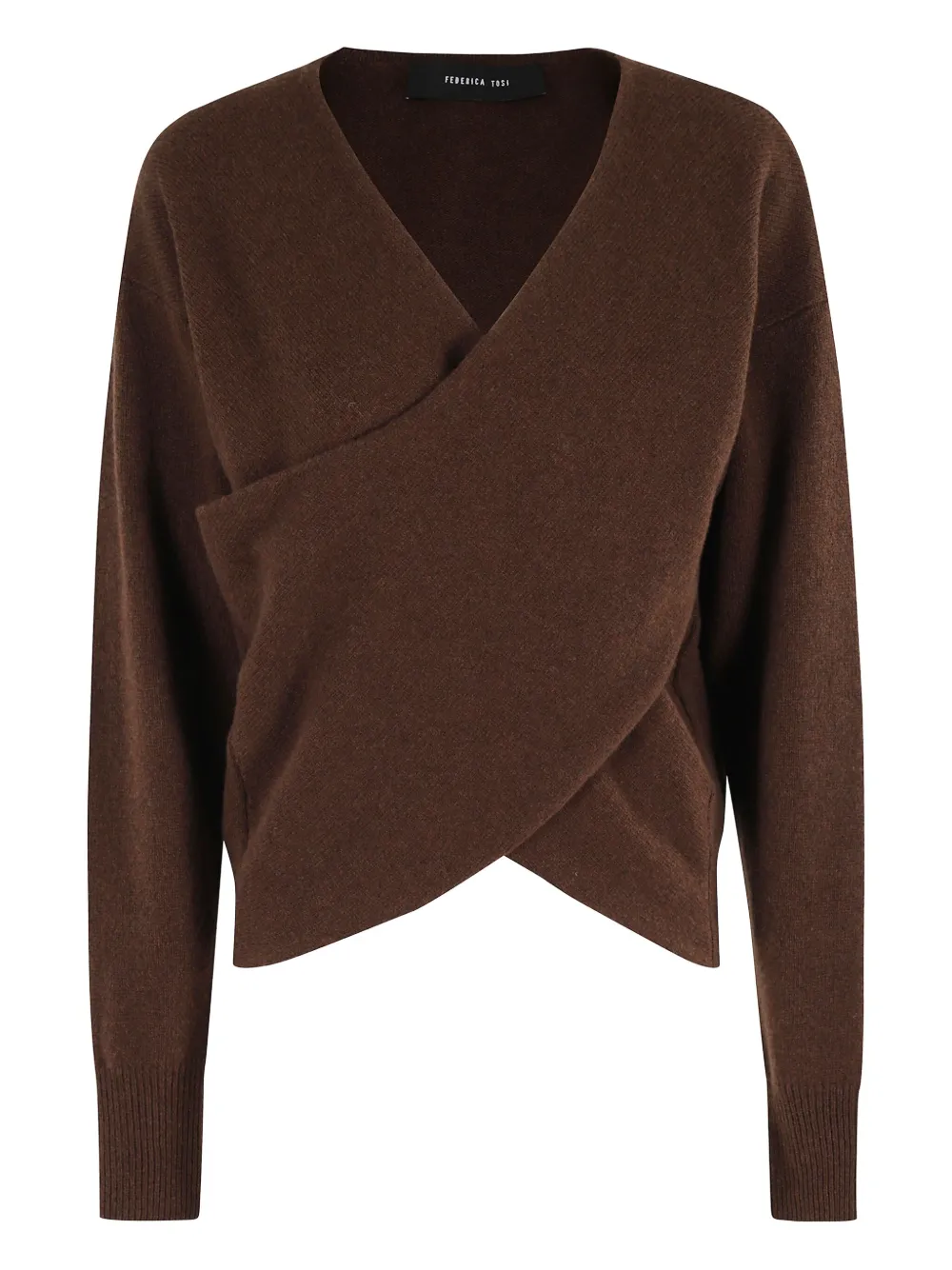 Federica Tosi long-sleeves sweater Bruin