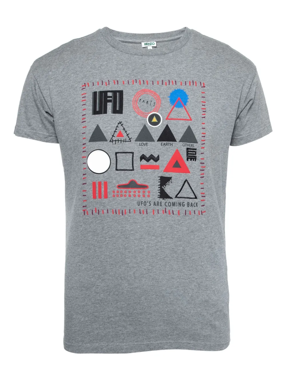 Kenzo Pre-Owned 2023 graphic-print T-shirt | Grey | Image 1