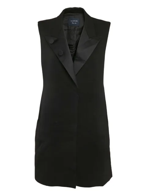 Lanvin Pre-Owned wool silk coat