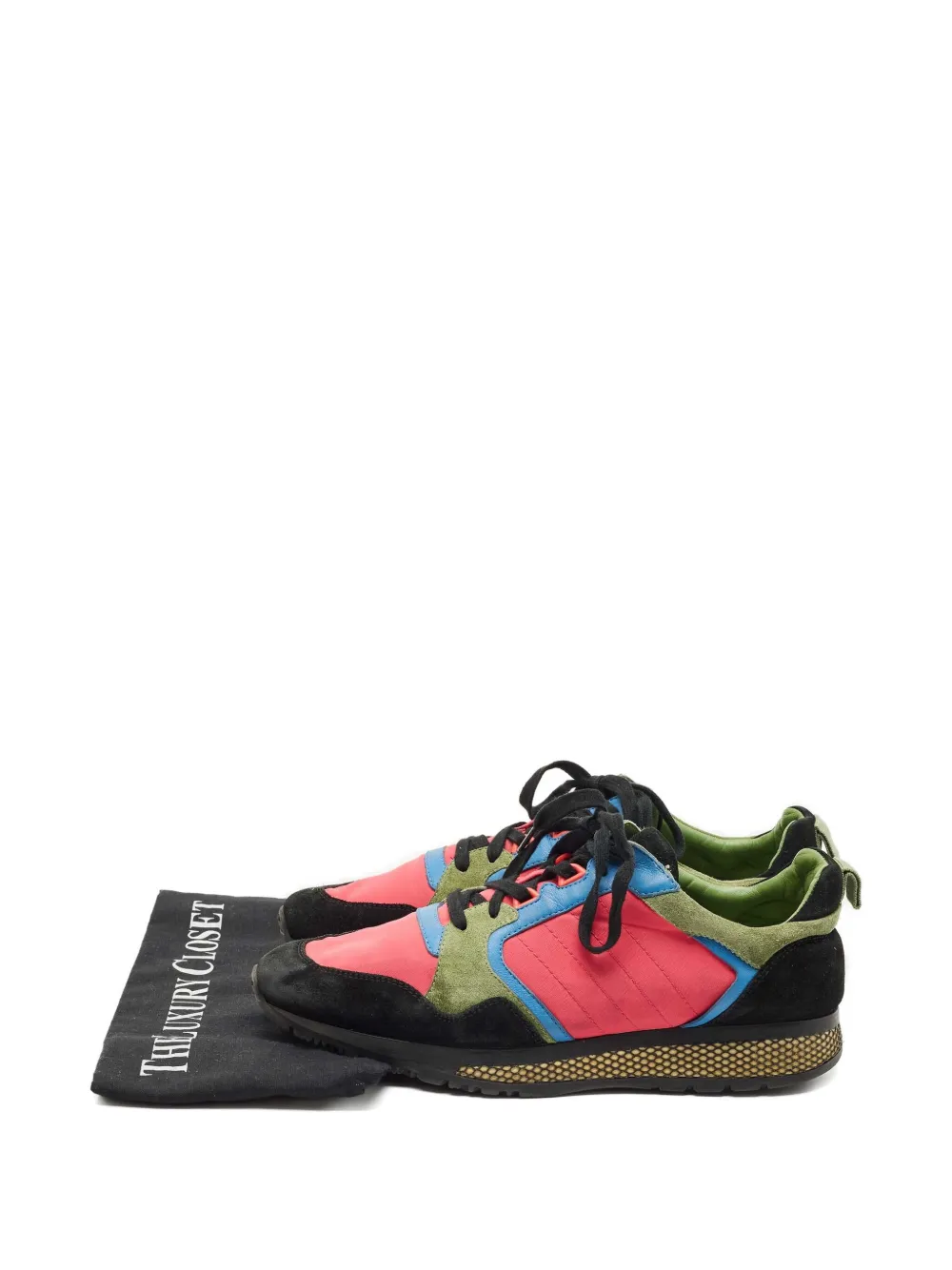 GUCCI Pre-owned 2024 Suede Sneakers In Multi