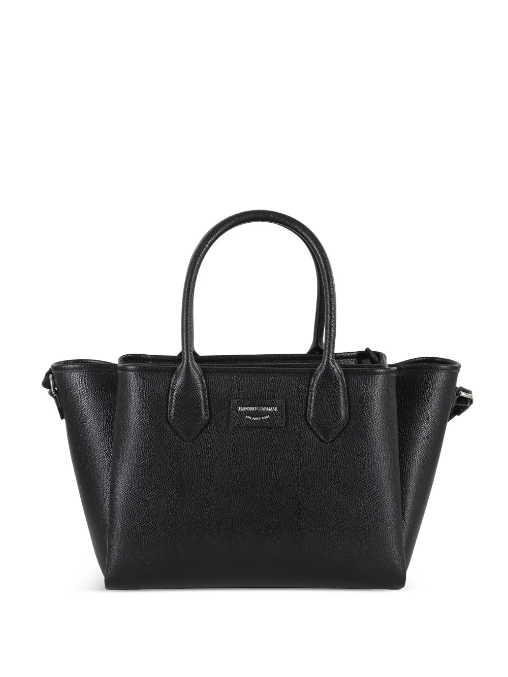 Emporio Armani Shopper met handvatten Zwart