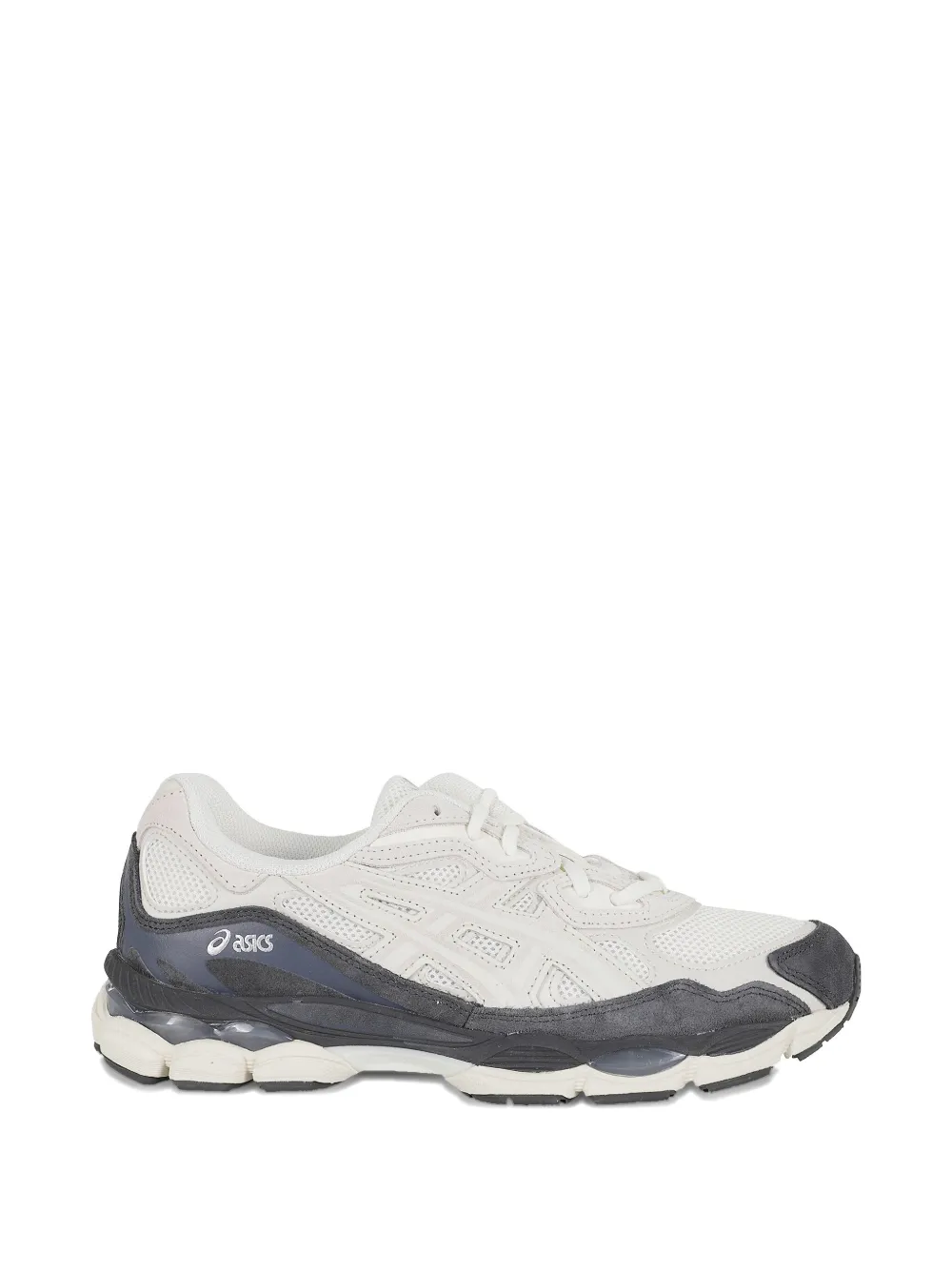 Asics Gel Nyc Sneakers With Suede Inserts In White