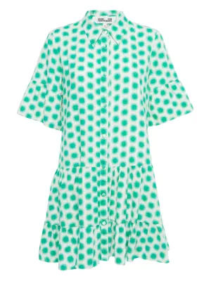 GANNI check-pattern Seersucker Shirt Dress | Blue | FARFETCH NZ GANNI check-pattern Seersucker Shirt Dress | Blue | FARFETCH NZ