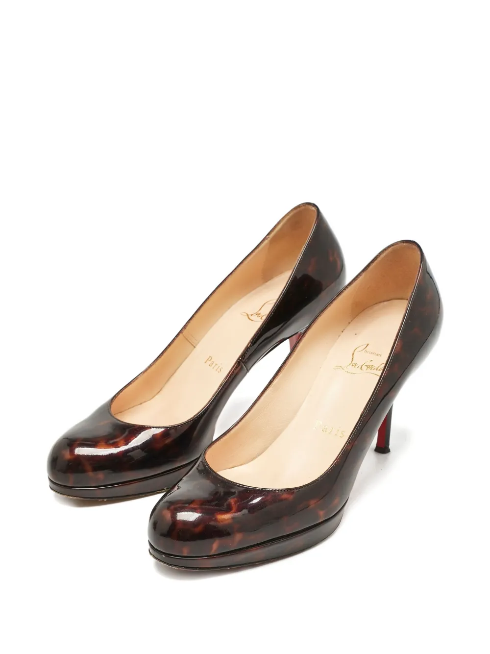 Christian Louboutin Pre-Owned 85 mm Simple pumps - Bruin