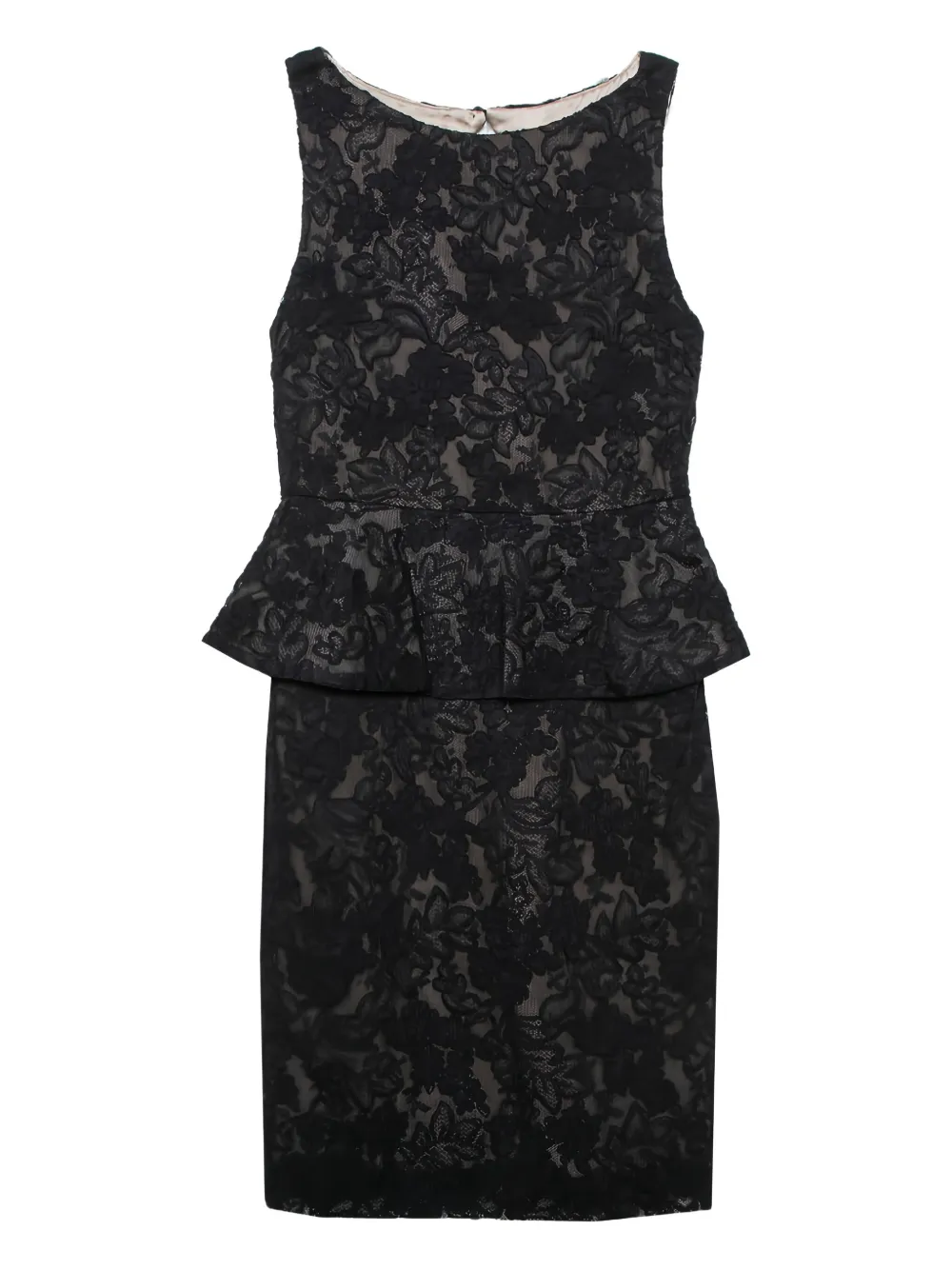 alice + olivia Josephine peplum dress | Black | Image 1