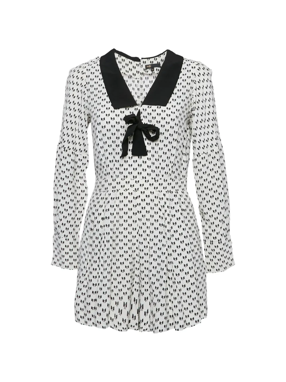 Maje Tuta intera con fiocco - Bianco