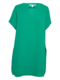 Diane Von Furstenberg Vintage V-neck short-sleeves mini dress - Green