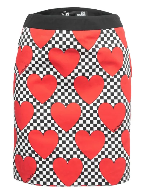 Moschino Pre-Owned falda Hearts 2024