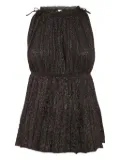 Missoni Pre-Owned lurex pleated top - Brown