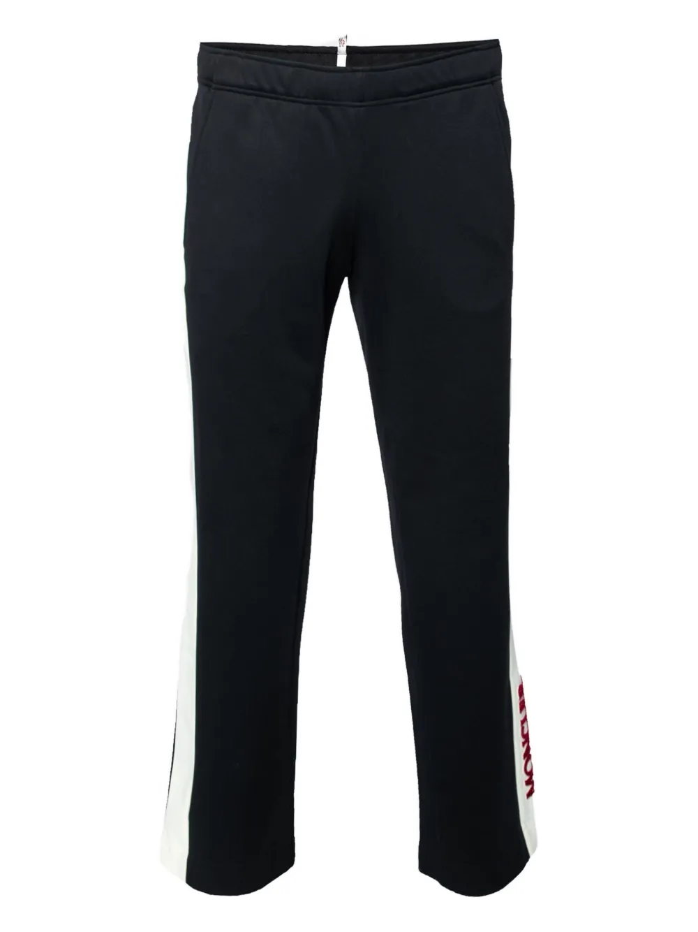 Moncler Vintage logo striped trousers | Black | Image 1